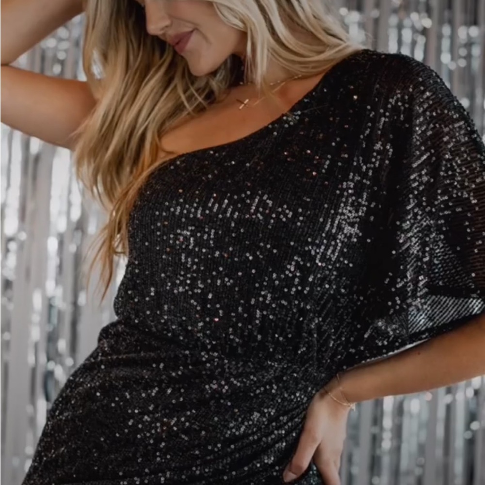 Soft sequins not your typical scratchy dress